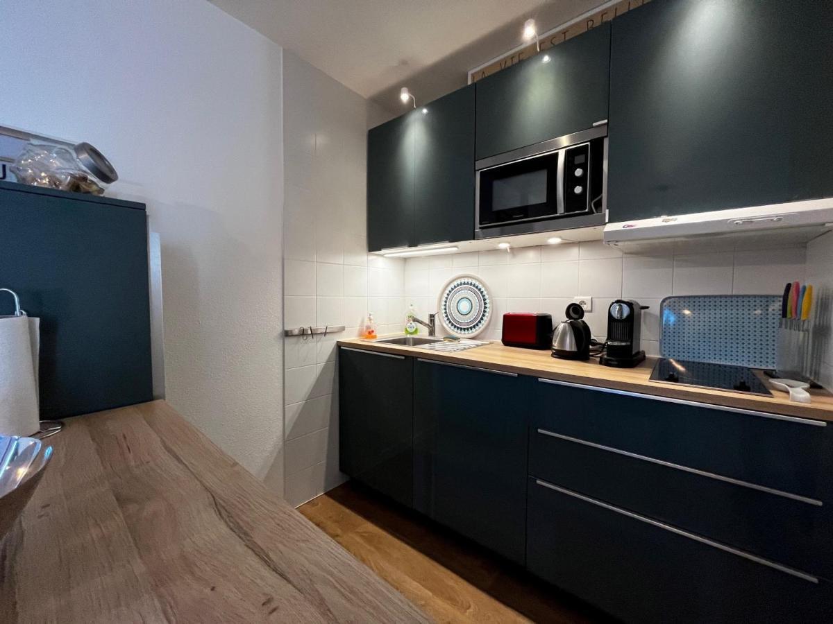 Bel Appartement T3 Avec Jardin, Piscine Et Parking, Proche Plage A Hendaye - Fr-1-239-739 ภายนอก รูปภาพ