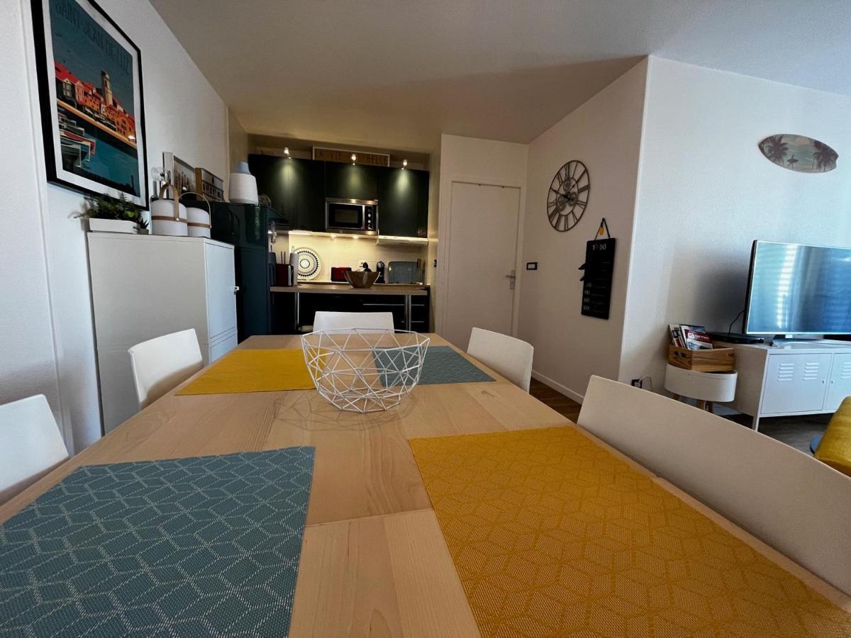 Bel Appartement T3 Avec Jardin, Piscine Et Parking, Proche Plage A Hendaye - Fr-1-239-739 ภายนอก รูปภาพ